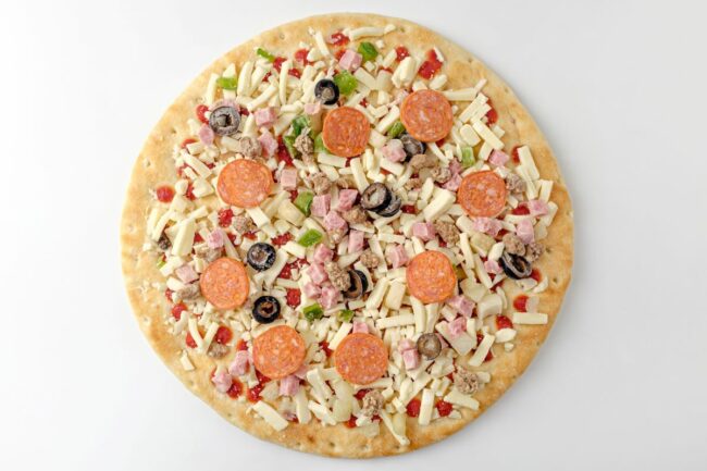 Frozen pizza