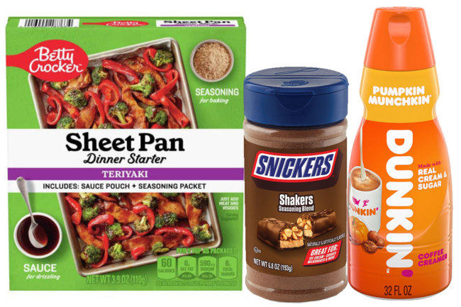 New products from General Mills, B&G Foods, Danone North America