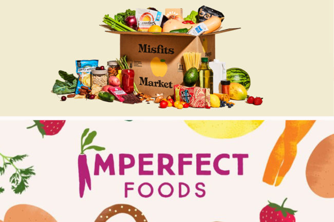 Misfits Market and Imperfect Foods logos