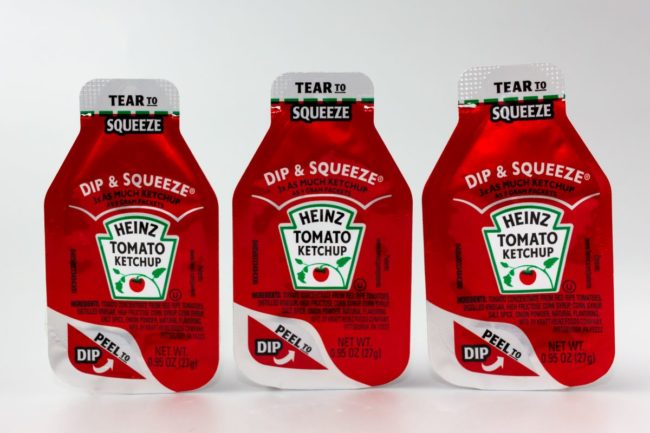 Kraft Heinz squeezable ketchup
