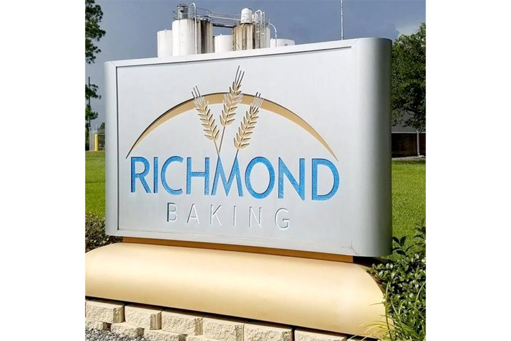 Richmond Baking Co. sign