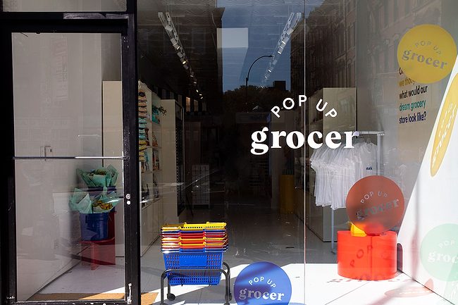 Pop Up Grocer Exterior