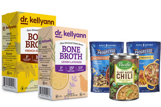 New products from Dr. Kellyann Bone Broth, General Mills, Inc. and Pacific Foods