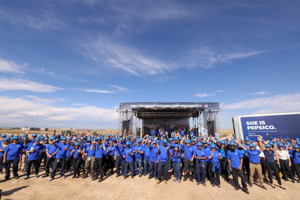 PepsiCo facility ground-breaking