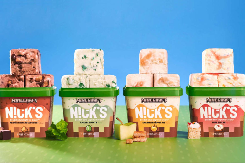 Atlas Televisie kijken Ritmisch New pints from N!CK's inspired by Minecraft | Food Business News