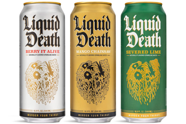 Liquid Death canned water