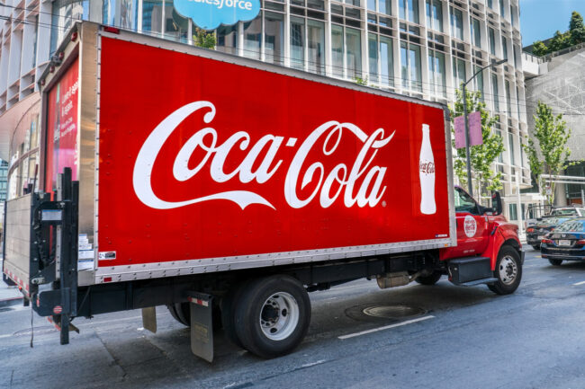 Coca-Cola truck 