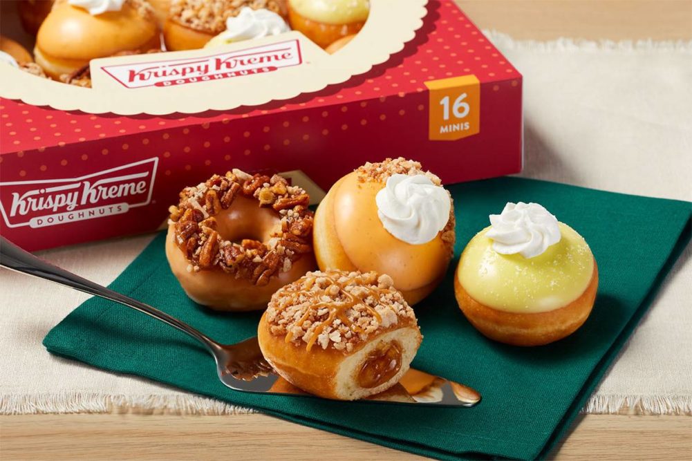 Krispy Kreme mini donut pies