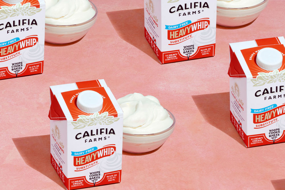 Califia heavy whipping cream alternative