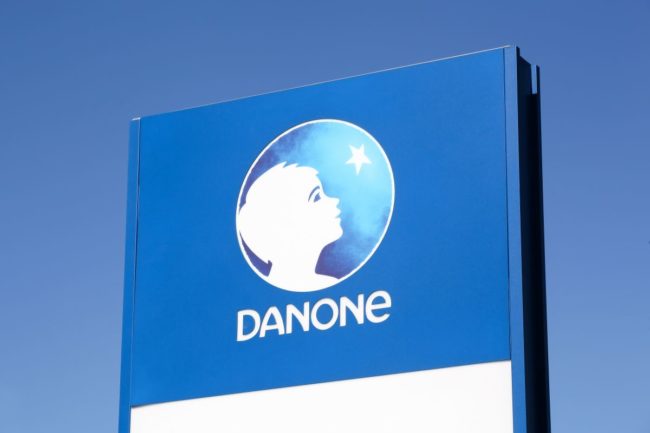Danone HQ sign