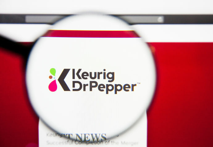 Keurig Dr Pepper website