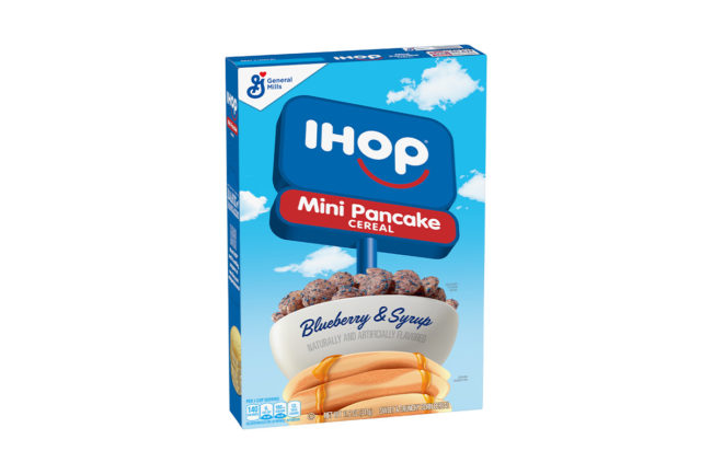 IHOP blueberry pancake cereal