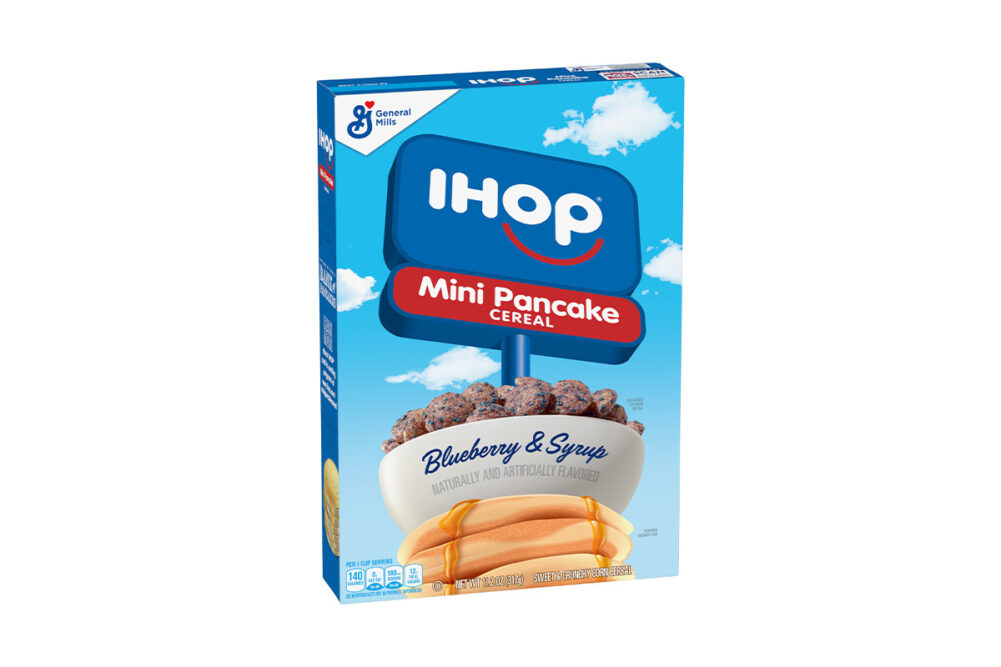 IHOP blueberry pancake cereal