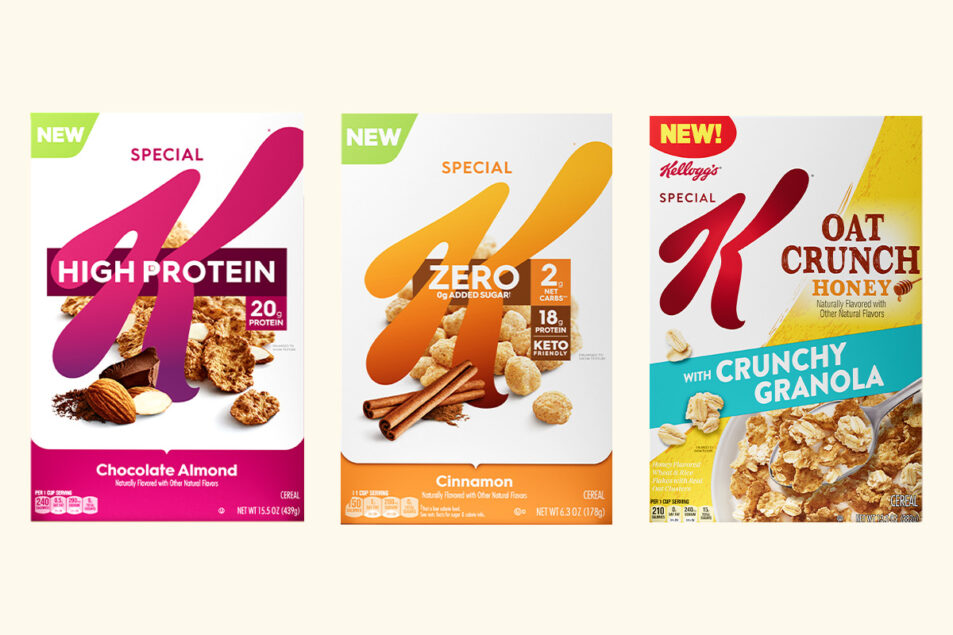 Kellogg's Special K brand launches three new products