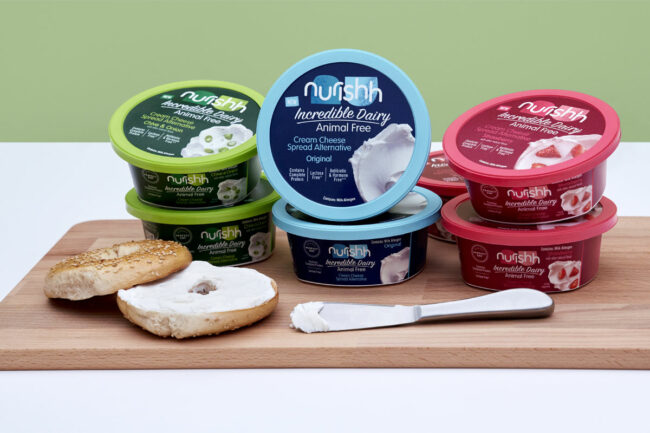 Nurishh animal-free cream cheese