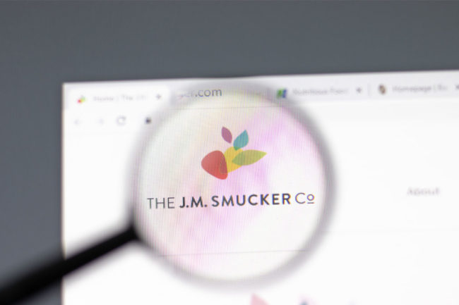 Smucker website logo