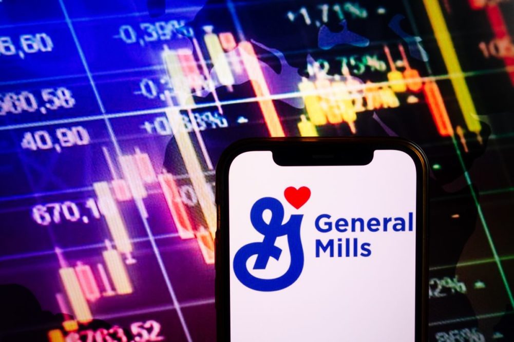 General Mills logo on a smartphone