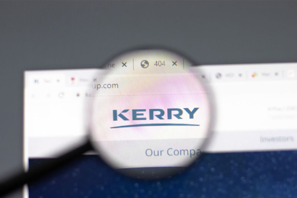 Kerry logo on a website