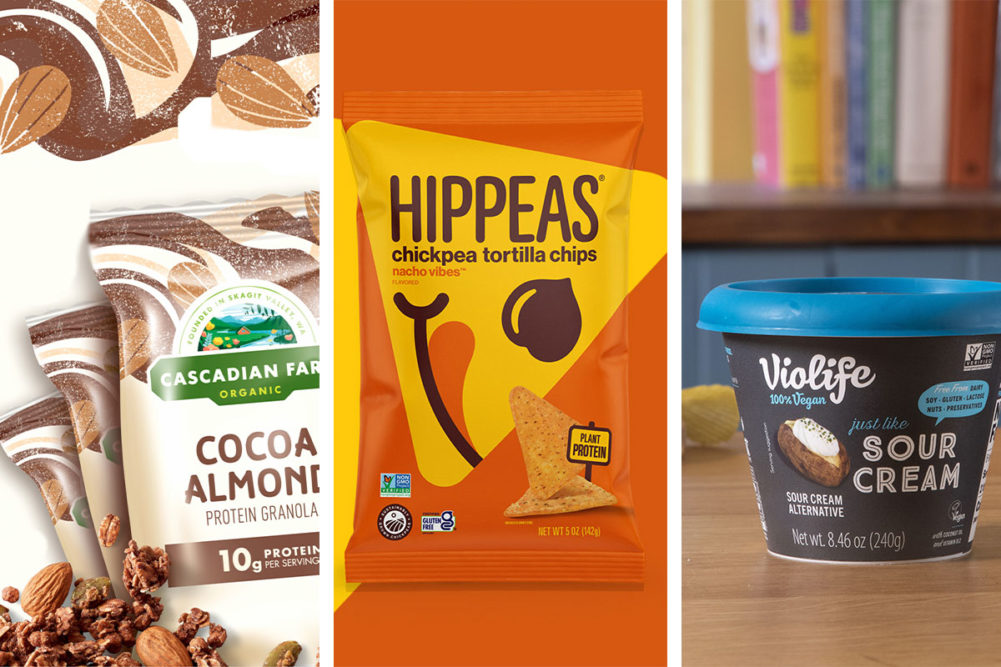 New products from General Mills, Inc., Hippeas and Violife 100% Vegan Cheese
