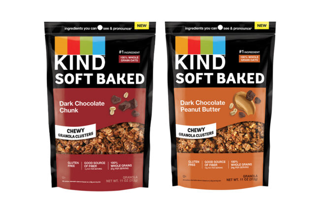 Kind soft-baked granola