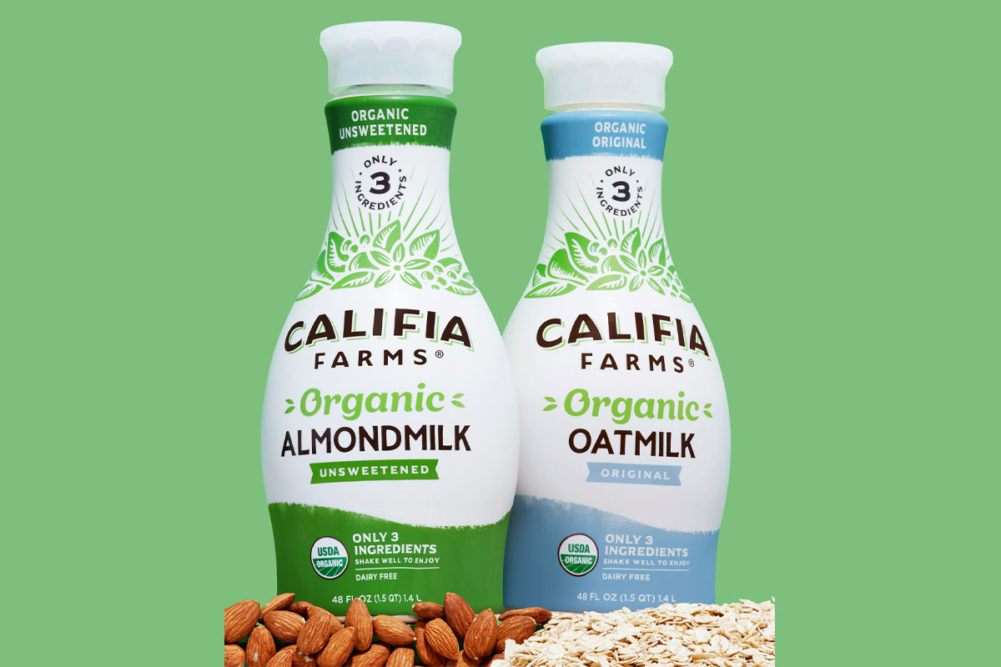 Califia Organic non-dairy products