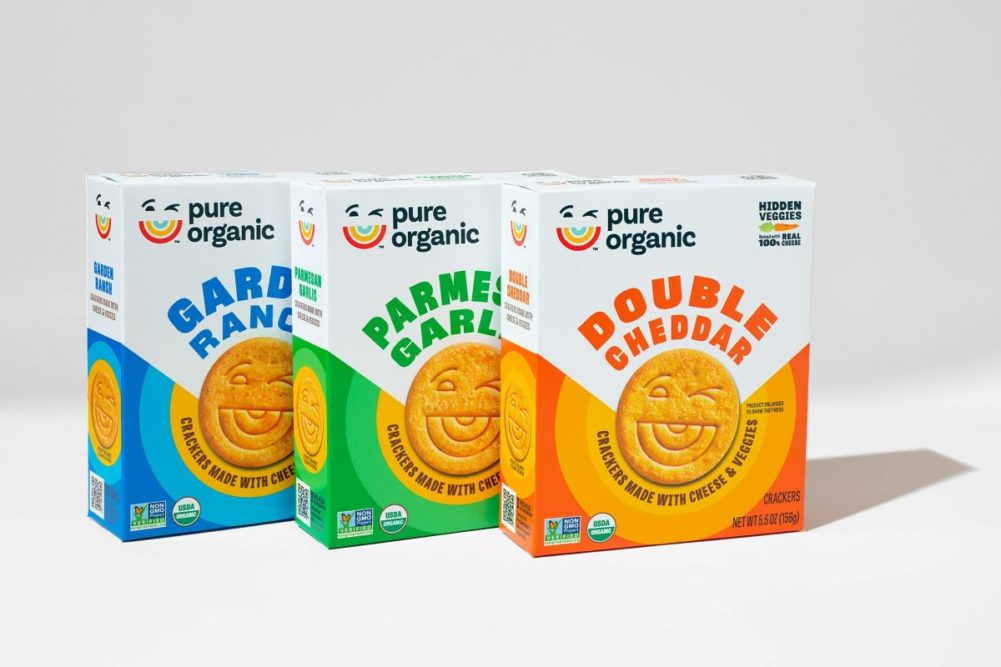 Pure Organic baked crackers