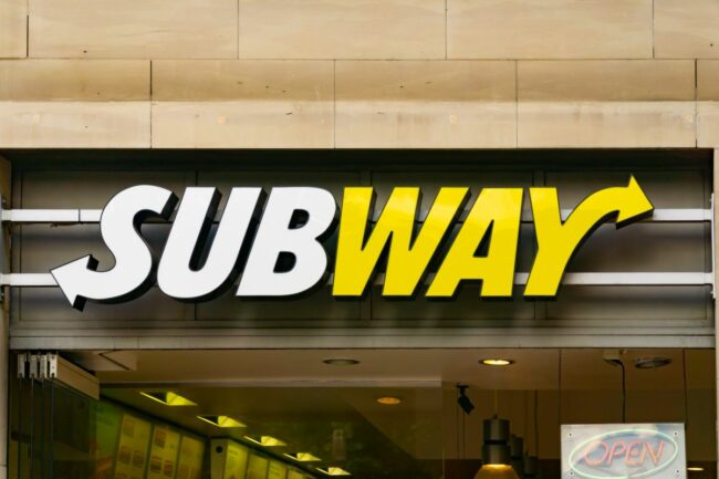 Subway restaurant