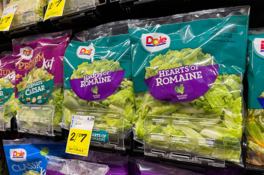 Dole bagged salads