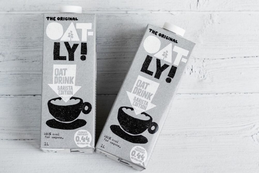 Oatly cartons