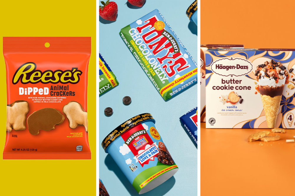 New products from The Hershey Co., Tony’s Chocolonely and Häagen-Dazs