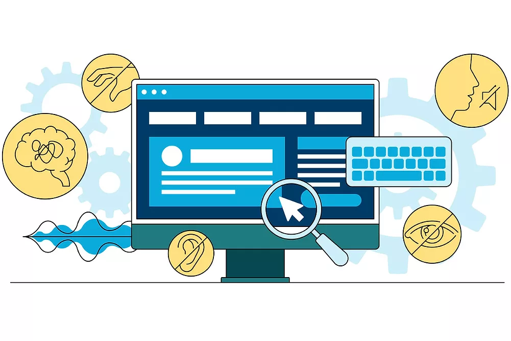 ADA vectors on a website