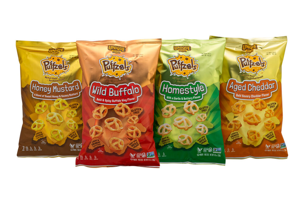 Unique Snacks' puffzels