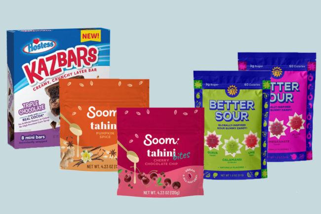 New snacks from Hostess Brands, Soom Foods and Better Sour