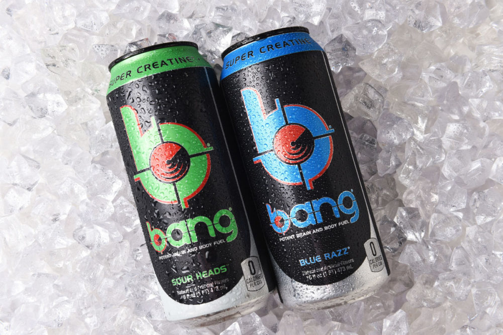 Bang energy drinks