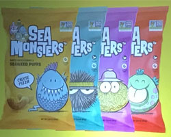 Sea Monster snacks