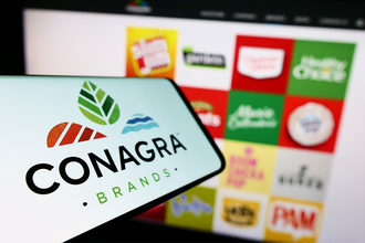Conagra logo on a phone