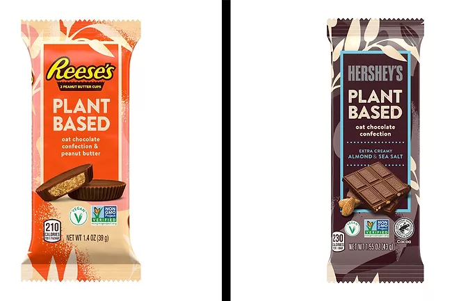 Plant-based Hershey options
