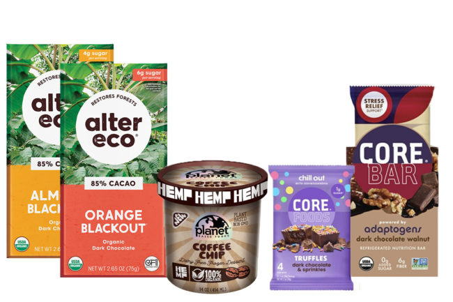 New products from Alter Eco, Planet Based Foods and CORE Foods