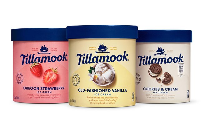 Tillamook ice creams