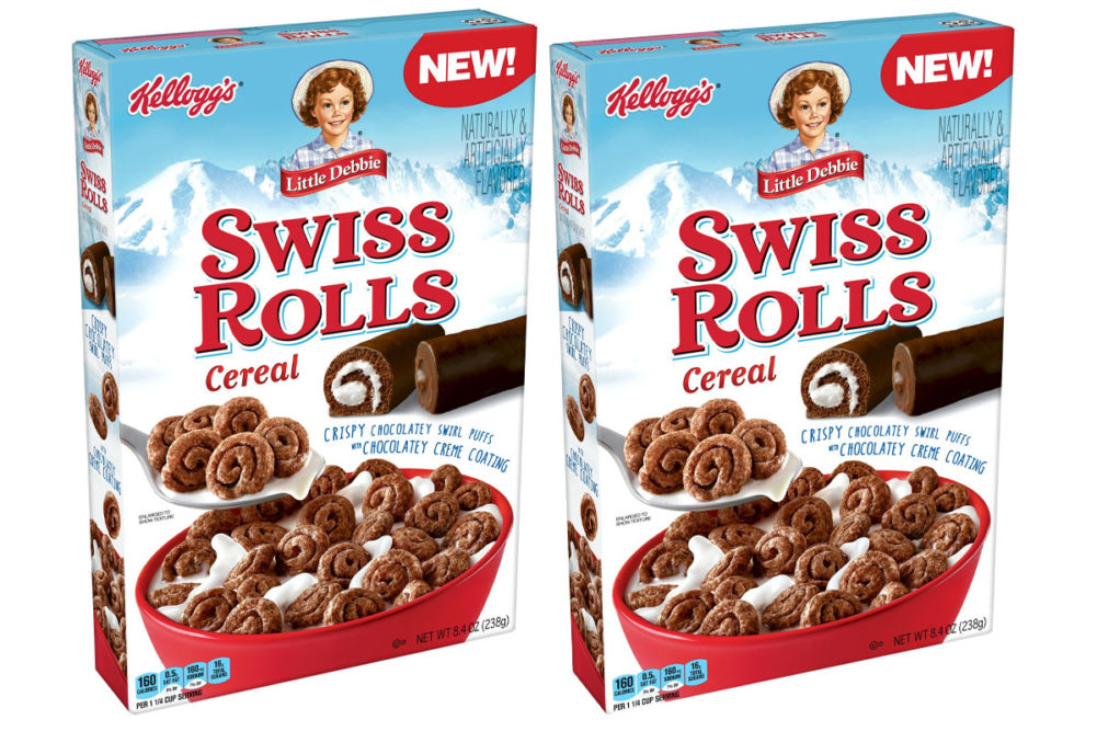 Little Debbie's Swiss Roll cereal