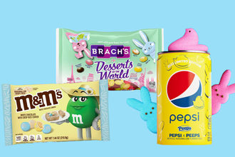 Spring and Easter-themed products from Mars, Incorporated, Ferrara and PepsiCo