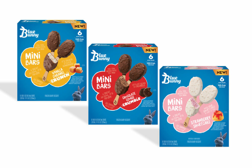 Blue Bunny mini bars