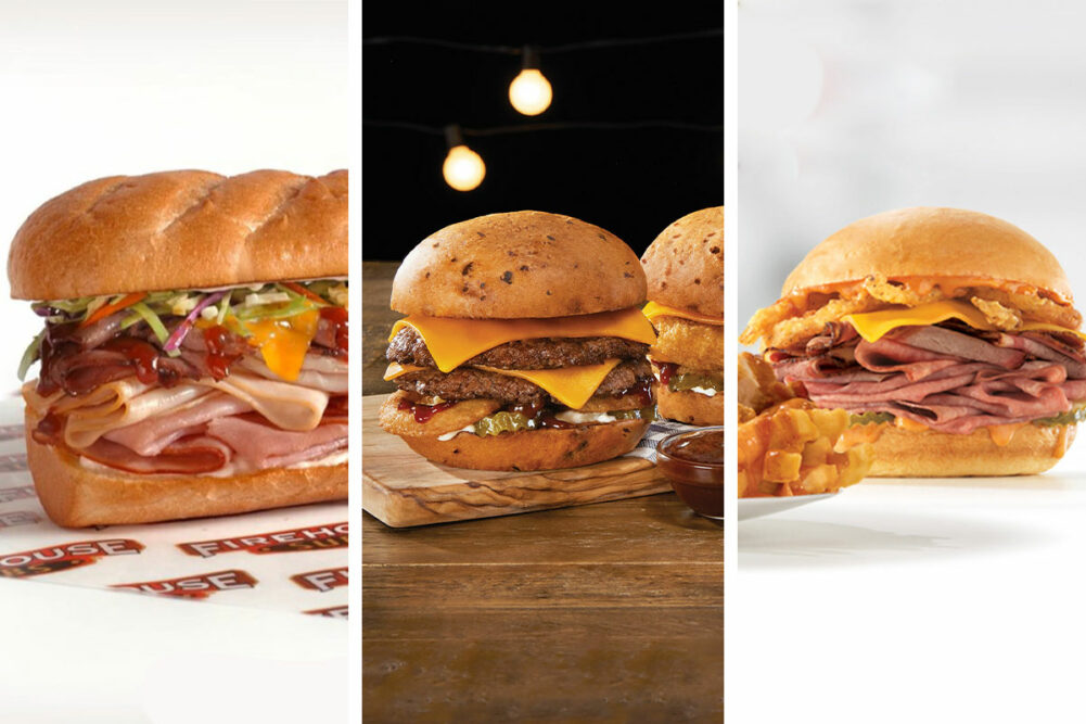 New menu items from Firehouse Subs, Culver's and Arby's