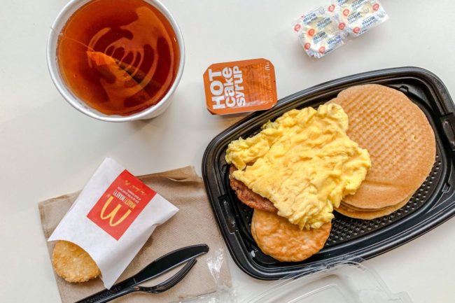 McDonald's breakfast foods