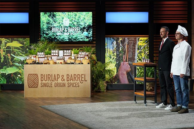 Burlap and Barrel on SharkTank