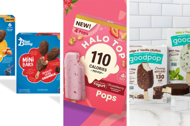 New products from Blue Bunny, Halo Top and GoodPop