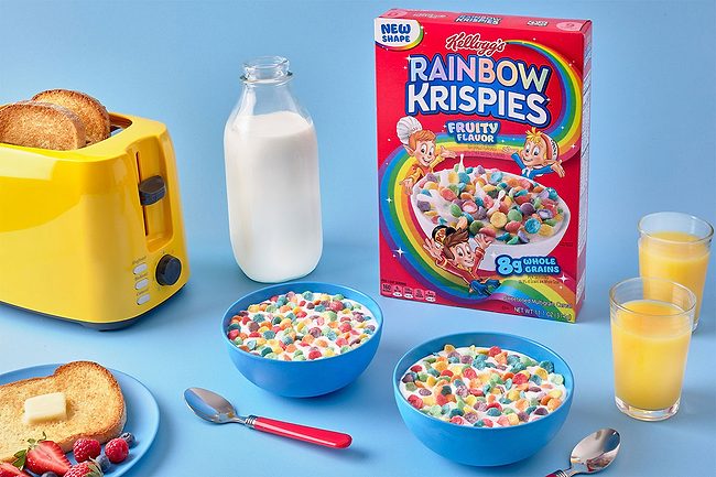 Kellogg rainbow krispies