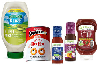 Slideshow products from Hidden Valley Ranch, Campbell Soup Co. and Primal Kitchen