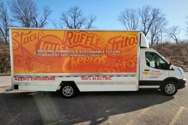 Frito Lay electric truck