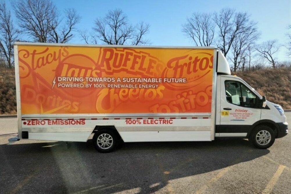 FritoLay adds to electric delivery vehicle fleet Food Business News